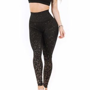 Buff Bunny Rose Gold Leggings
